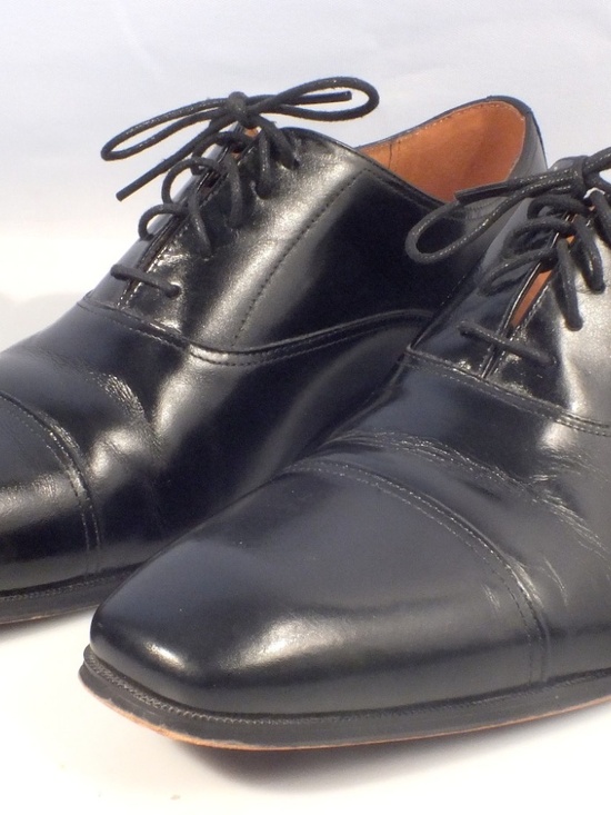 Florsheim Corbetta Black Cap Toe Oxford Leather Shoes 12D main image 8